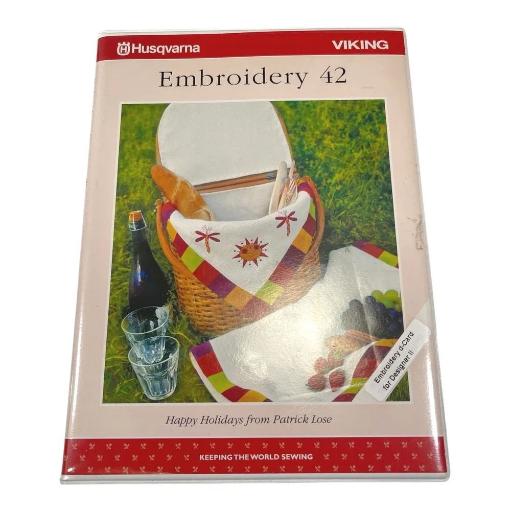 Husqvarna Viking Embroidery 42 d-Card Patrick Lose Holiday Designs 412641201